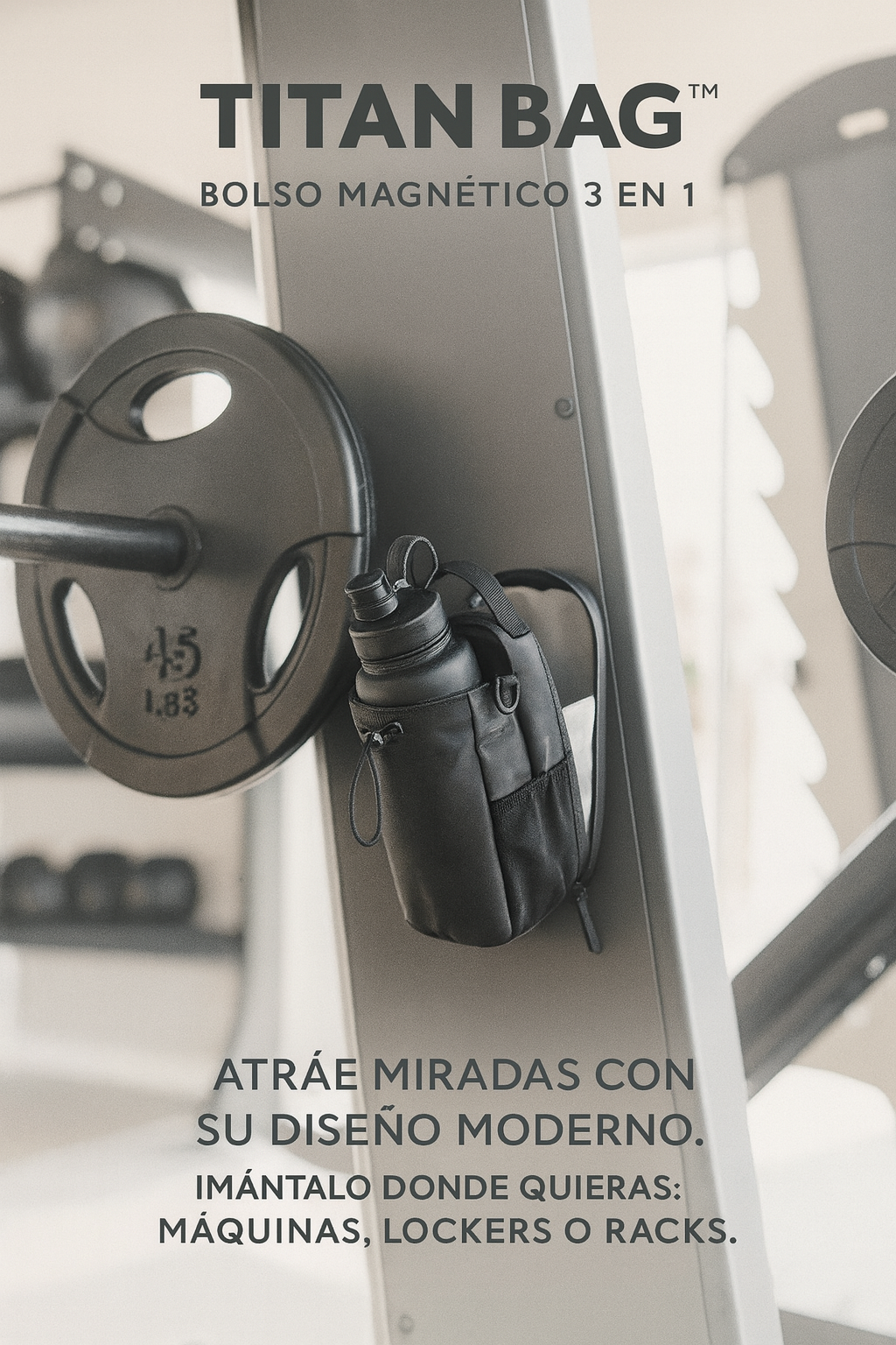 TITAN BAG™ | Bolso Magnético 3 en 1